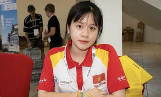 Kỳ thủ Nguyễn Thiên Ngân lại 'gặt vàng' tại giải cờ vua quốc tế