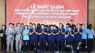 Đội tuyển bóng đá nữ Quốc gia Việt Nam xuất quân dự World Cup 2023