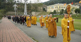 Học viện Phật giáo Việt Nam cầu nguyện quốc thái dân an đầu Xuân