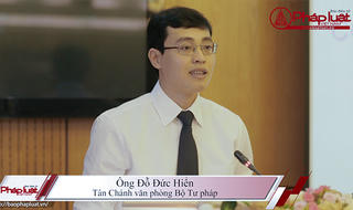 Họp báo Quý III/2016: Bộ Tư pháp có Người phát ngôn mới