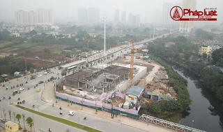 Cận cảnh hiện trường sập giàn giáo khiến 3 người chết ở Hà Nội