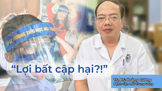 Chuyên ngành nhãn khoa - Bệnh viện Mắt Trung ương:  Nhìn qua tấm chắn giọt bắn sẽ gây mệt mỏi