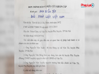 Phú Xuyên, Hà Nội: Gần 500 ngày mòn mỏi đợi chờ kết luận của Thanh tra huyện.