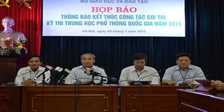 Kết thúc thi THPT Quốc gia, 690 thí sinh bị đình chỉ 