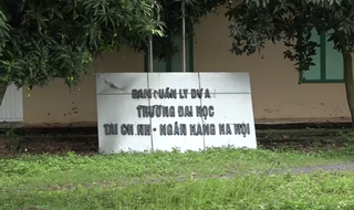 ĐH Tài Chính Ngân hàng Hà Nội: Bỏ hoang dự án xây dựng trụ sở mới