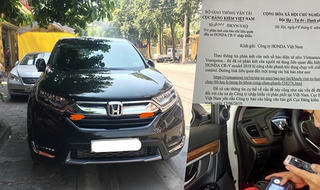 Honda Việt Nam giải thích lỗi Phanh cứng trên CR-V 