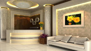 Phong thủy tốt cho sảnh đón khách của văn phòng, công ty