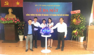 Sở Y tế TP HCM ra mắt cổng thông tin điện tử