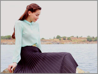Chọn áo nữ đẹp cho những cô nàng ngực nhỏ