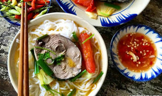 Bún cá ngừ ngon ơi là ngon