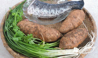Mát lòng canh cá tràu khoai từ