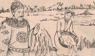 Giai thoại mối tình đầu của vua Lý Nam Đế
