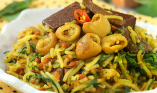 Dân dã bún nghệ