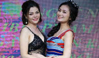 Diệu Hương với mẫu thiết kế “Cô nàng ngọt ngào”