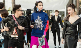 Phí Phương Anh xuất hiện trên Vogue với áo hoa của Công Trí