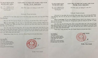 Long An: Một hiệu trưởng bị tố làm trái quy định của Bộ GD&ĐT