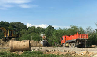 Đồng Nai: Ngang nhiên lập bãi cát trái phép để thu gom cát lậu?