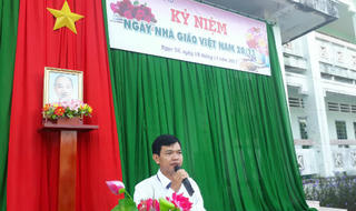 Dâng đầy cảm xúc tình thầy trò ngôi trường vùng sâu ở Sóc Trăng