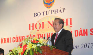 Cán bộ thi hành án phải trong sạch, công lý phải được thực thi đến cùng