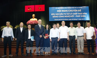 TP Hồ Chí Minh: Kêu gọi đầu tư xử lý chất thải rắn bằng công nghệ đốt – phát điện