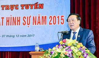 Kịp thời cập nhật các quy định của Bộ luật Hình sự tới toàn hệ thống tòa án