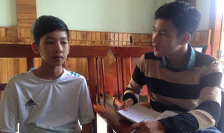 Nam sinh lớp 9 chế tạo ô tô chạy bằng điện