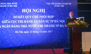 Hà Nội: Phối hợp trong THADS góp phần xử lý dứt điểm nợ xấu