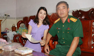 Chuyện tình của cựu lính đảo qua những lá thư tay 
