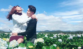 Chuyến đi Đà Lạt ngập trong đồ ăn của vợ chồng Lê Thúy