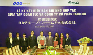 FLC - Farmdo bắt tay làm nông nghiệp và duyên cầu nối từ vị Đại sứ