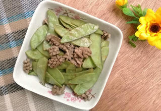 Đậu ván xào cật cho bữa cơm ngon lành