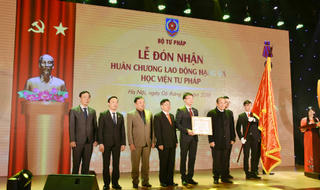 Ghi nhận thành quả 20 năm nỗ lực của Học viện Tư pháp