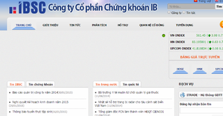 Chứng khoán IB bị xử phạt 85 triệu đồng