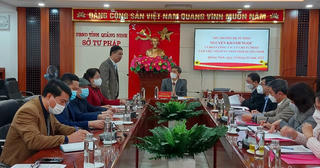 Thứ trưởng Bộ Tư pháp Nguyễn Khánh Ngọc thăm, làm việc với Sở Tư pháp tỉnh Quảng Ninh