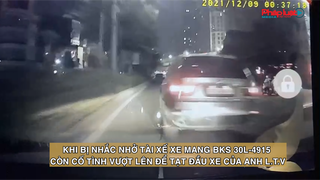 Tài xế xe sang BMW đánh võng, chèn ép người tham gia giao thông sau khi bị nhắc nhở