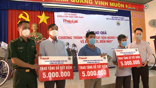 Báo PLVN tiếp nối hành trình “xóa nghèo” pháp luật vùng biên năm 2021