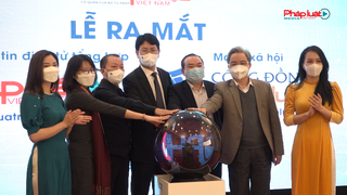 Lễ Ra mắt trang TTĐT tổng hợp Pháp luật Media và mạng xã hội Cộng đồng Pháp luật 