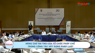 Nâng cao vai trò của tổ chức pháp chế trong công tác xây dựng pháp luật