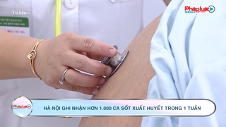 Hà Nội ghi nhận hơn 1.000 ca sốt xuất huyết trong 1 tuần