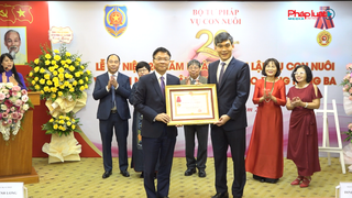 Vụ Con nuôi Bộ Tư pháp kỷ niệm 20 năm ngày thành lập và đón nhận Huân chương Lao động hạng Ba