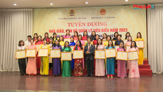 Tuyên dương 200 nhà giáo, cán bộ quản lý tiêu biểu năm 2023