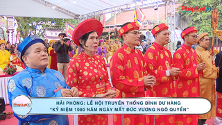 Hải Phòng: Lễ hội truyền thống Đình Dư Hàng “Kỷ niệm 1080 năm ngày mất Đức Vương Ngô Quyền”