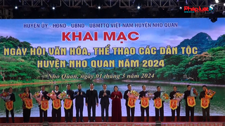 Khai mạc Ngày hội Văn hóa, Thể thao các dân tộc huyện Nho Quan năm 2024