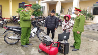  Bắt hai đối tượng gây ra hàng chục vụ trộm cắp tại Hà Nam