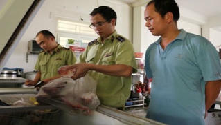 Ninh Bình: Tiêu hủy toàn bộ số thực phẩm ôi thiu, không rõ nguồn gốc