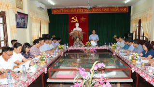 Phó Chủ tịch Ninh Bình: “Cần nhanh chóng hoàn thành các công trình xây dựng nông thôn mới“