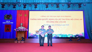 Bộ trưởng Bộ Công an bổ nhiệm Giám đốc Công an tỉnh Hà Nam