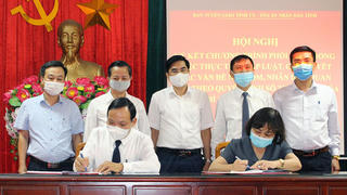 Ban Tuyên giáo Tỉnh và TAND tỉnh Hà Nam phối hợp giải quyết các vấn đề nổi cộm