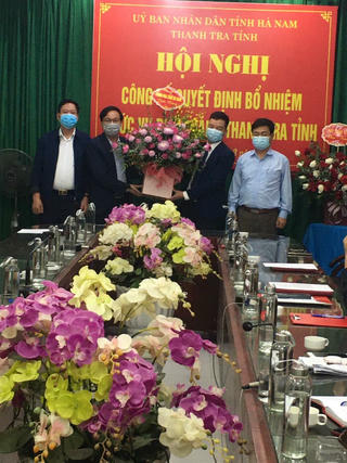 Hà Nam có tân Phó Chánh Thanh tra tỉnh