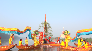 Nét độc đáo Lễ rước nước tại Lễ hội Hoa Lư 2022 